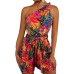 Off shoulder slim fitting jumpsuit