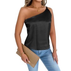 Sleeveless slim fit top