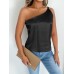Sleeveless slim fit top