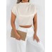 Short sleeved slim fit top
