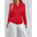 V-neck long sleeved slim fit top