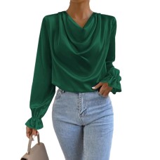 Women's long sleeved loose top