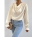 Women's long sleeved loose top