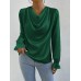 Women's long sleeved loose top