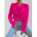 Women's long sleeved loose top