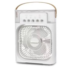 Five-Hole Mist Fan, Multi-Functional Household Office Desktop Humidifier, Cooling Fan with Light, Plug-in Humidifier
