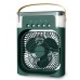 Five-Hole Mist Fan, Multi-Functional Household Office Desktop Humidifier, Cooling Fan with Light, Plug-in Humidifier