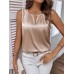 Hollow out sleeveless top Hollow out sleeveless top