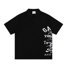 Graffiti letter print loose short sleeved shirt