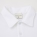 Graffiti letter print loose short sleeved shirt