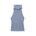 High neck sleeveless straight top High neck sleeveless straight top