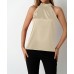 Off shoulder neck top