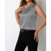 V-neck sleeveless top
