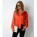V-neck women's loose top