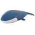 Cute Whale Plush Pillow Ocean Series Long Barrel Whale Soft Toy Gift