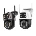 ICSEE High-Definition Wireless Binocular Camera Mobile Remote Full-Color Night Vision Outdoor Dome Smart Surveillance Camera