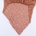 Bow print top for women's clothing