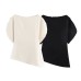 Versatile Bubble Sleeve Top