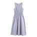 Small plaid MIDI dress