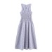 Small plaid MIDI dress