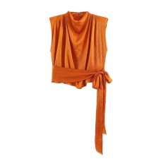 Silk texture bow decoration top