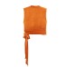 Silk texture bow decoration top