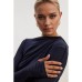 Slanted collar pleated long sleeved shirt Slanted collar pleated long sleeved shirt