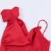 Splicing lace lingerie style top