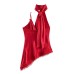 Splicing lace lingerie style top