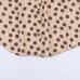 Silk textured polka dot shirt