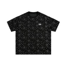 Starry Sky Embroidered Short Sleeve