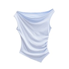 Slim fit sleeveless top