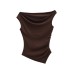 Slim fit sleeveless top Slim fit sleeveless top