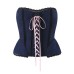 Slim fit sleeveless strapless top