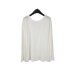 THE MIND Lazy Backless Sun Protection Cover-Up Loose Lightweight Long Sleeve T-Shirt