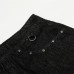 Straight leg denim pants
