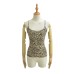 U-neck leopard print tank top U-neck leopard print tank top