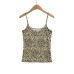 U-neck leopard print tank top U-neck leopard print tank top