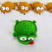 Handmade Crochet Animal Coasters Turtle Squirrel Heat Insulating Pad Creative Desk Coaster Home Decor
