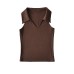 Slim fit sleeveless top