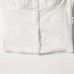 Women's three-dimensional relief embroidered short top