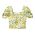 Versatile ink printed short top