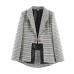 Casual asymmetrical checkered suit Casual asymmetrical checkered suit