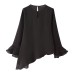 Versatile asymmetric layered top