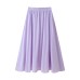 Versatile layered decorative MIDI skirt