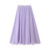 Versatile layered decorative MIDI skirt