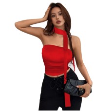Strapless lace up top for women Strapless lace up top for women