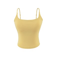 Round neck slim fit top