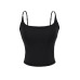 Round neck slim fit top