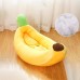 Comfortable All-Season Non-Slip Durable Pet Banana Bed Dog Bed Cat Bed Thick Warm PP Cotton Cat Dog Mat for Sale